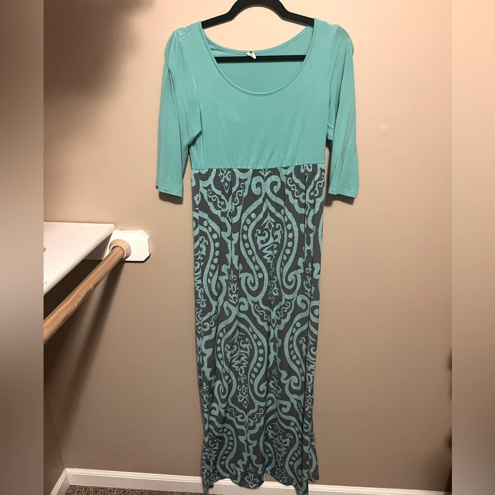 PinkBlush maternity maxi dress
